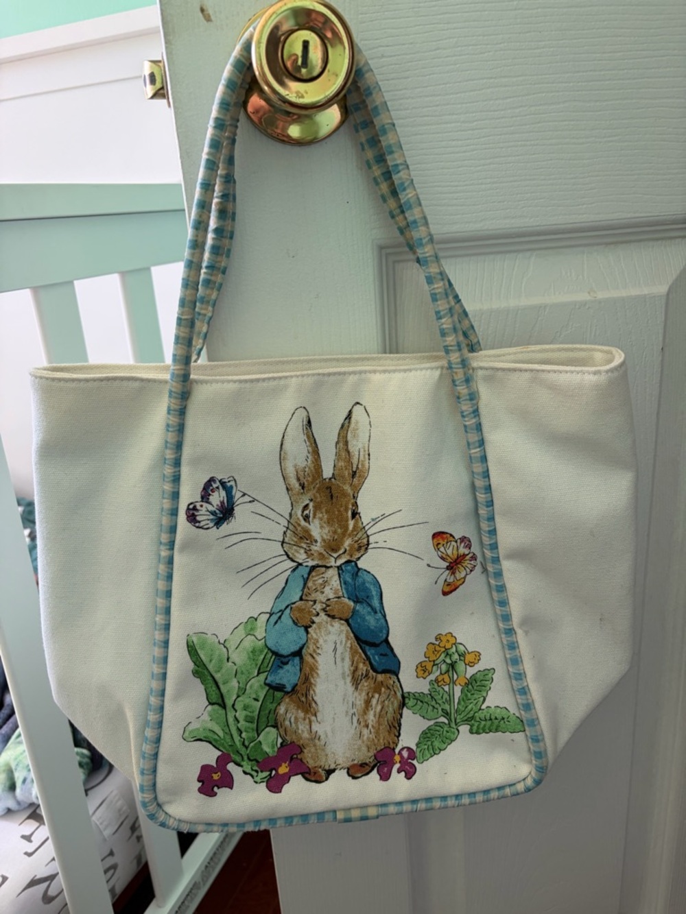 Peter rabbit tote bag